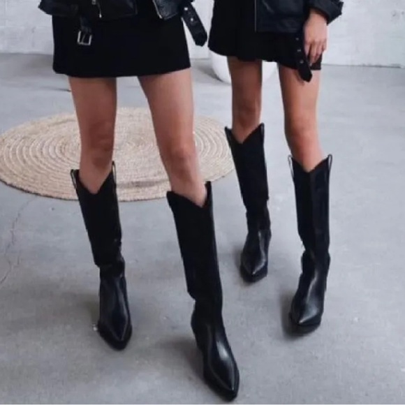 Black Matisse Agency Western Boot Size 7 *Worn Once* - Picture 3 of 7